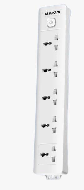 Maxi Extension Cord 5 Outlet Maxiext1k5-Ps Image