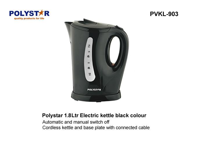 Polystar 1.8Ltr Electric Kettle - PVKL-903 Image