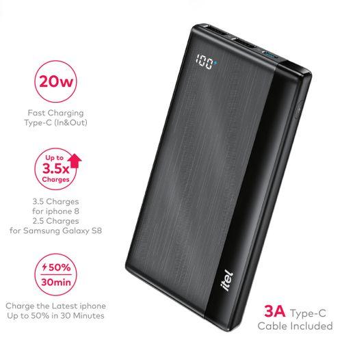 Itel PowerPulse A1420 10000mAh 20W PowerBank Image