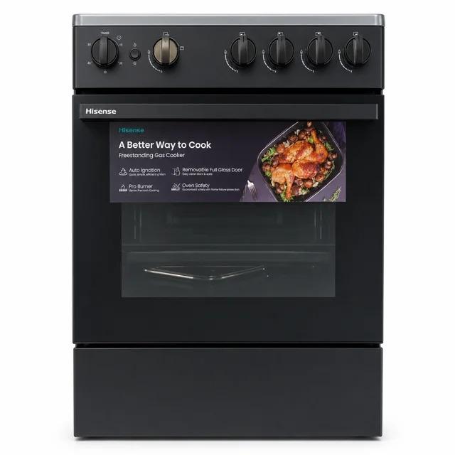 Hisense 4 Burner Gas Cooker | HISST60B421 Image
